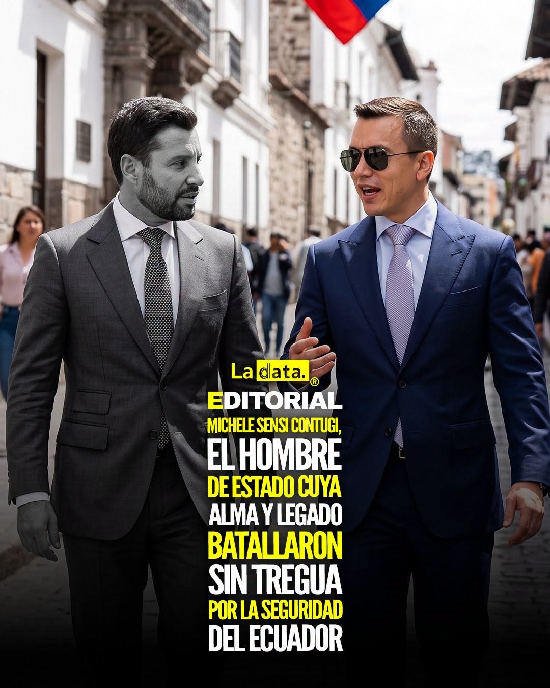 @ladataec 👈 ‎ ‎#ladata #TendenciaPolítica #MicheleSensiContugi #Editorial