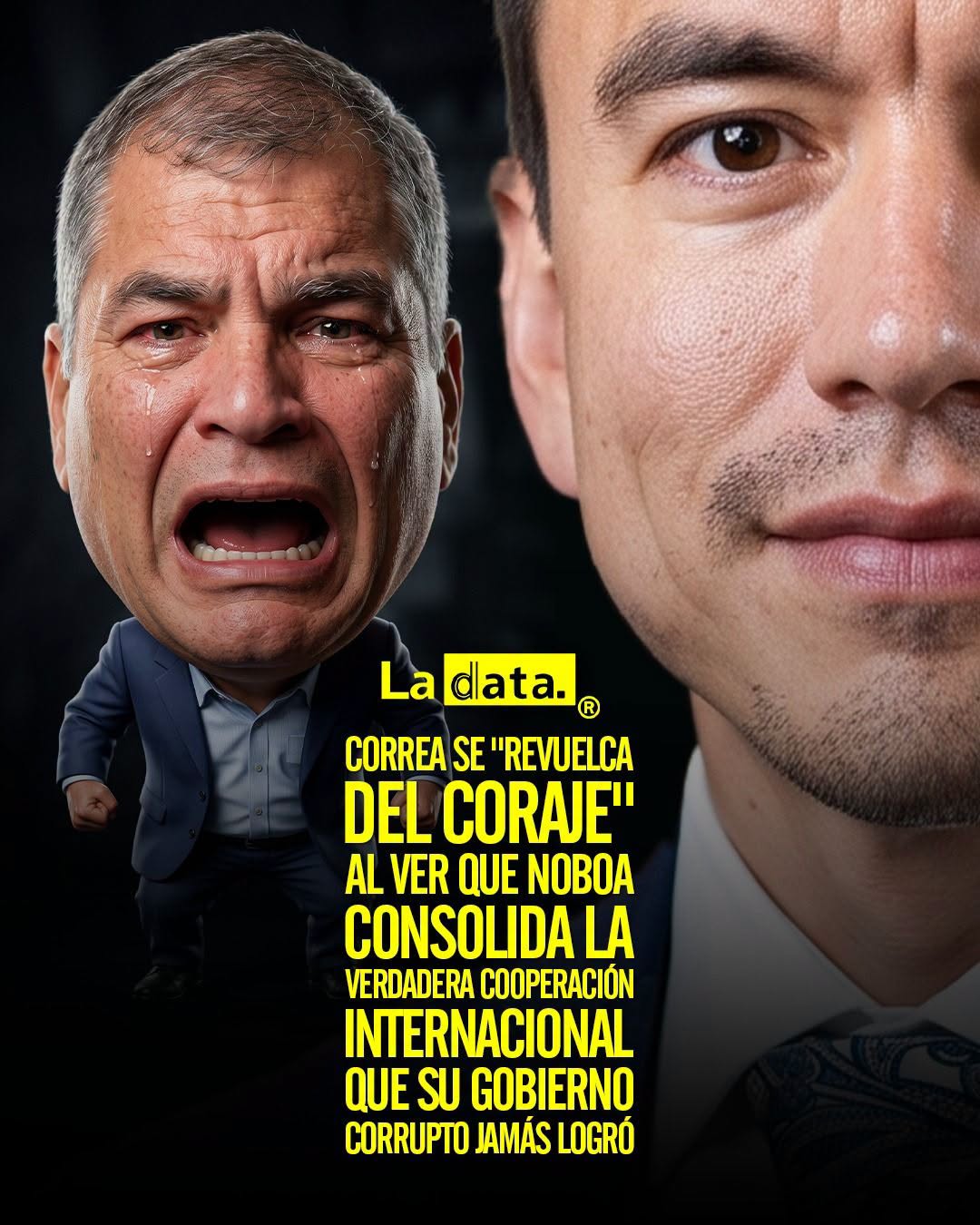 @ladataec 👈 ‎ ‎#ladata #TendenciaPolítica #RafaelCorrea  #China