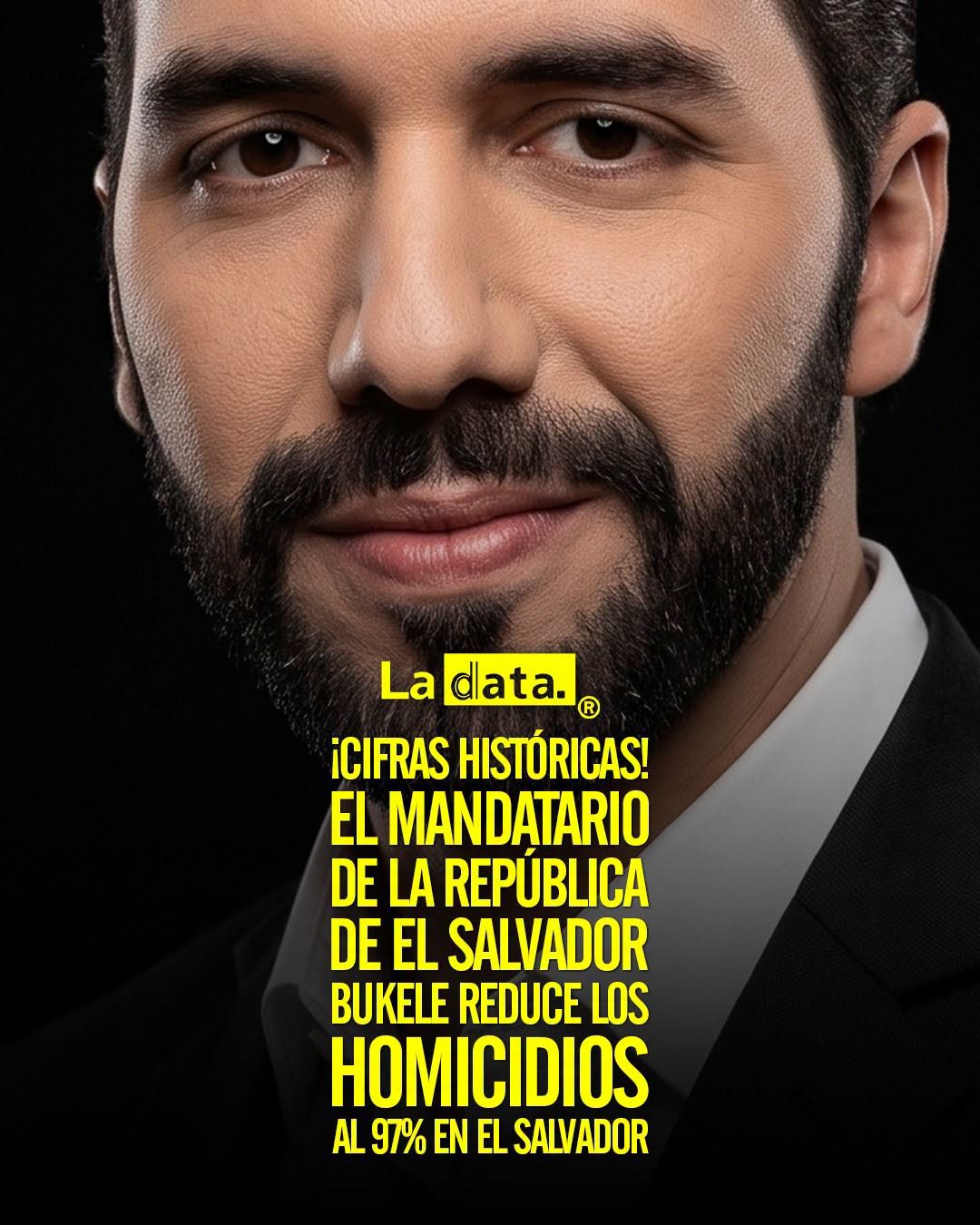 @ladataec 👈 #ladata #TendenciaPolítica #NayibBukele #Seguridad