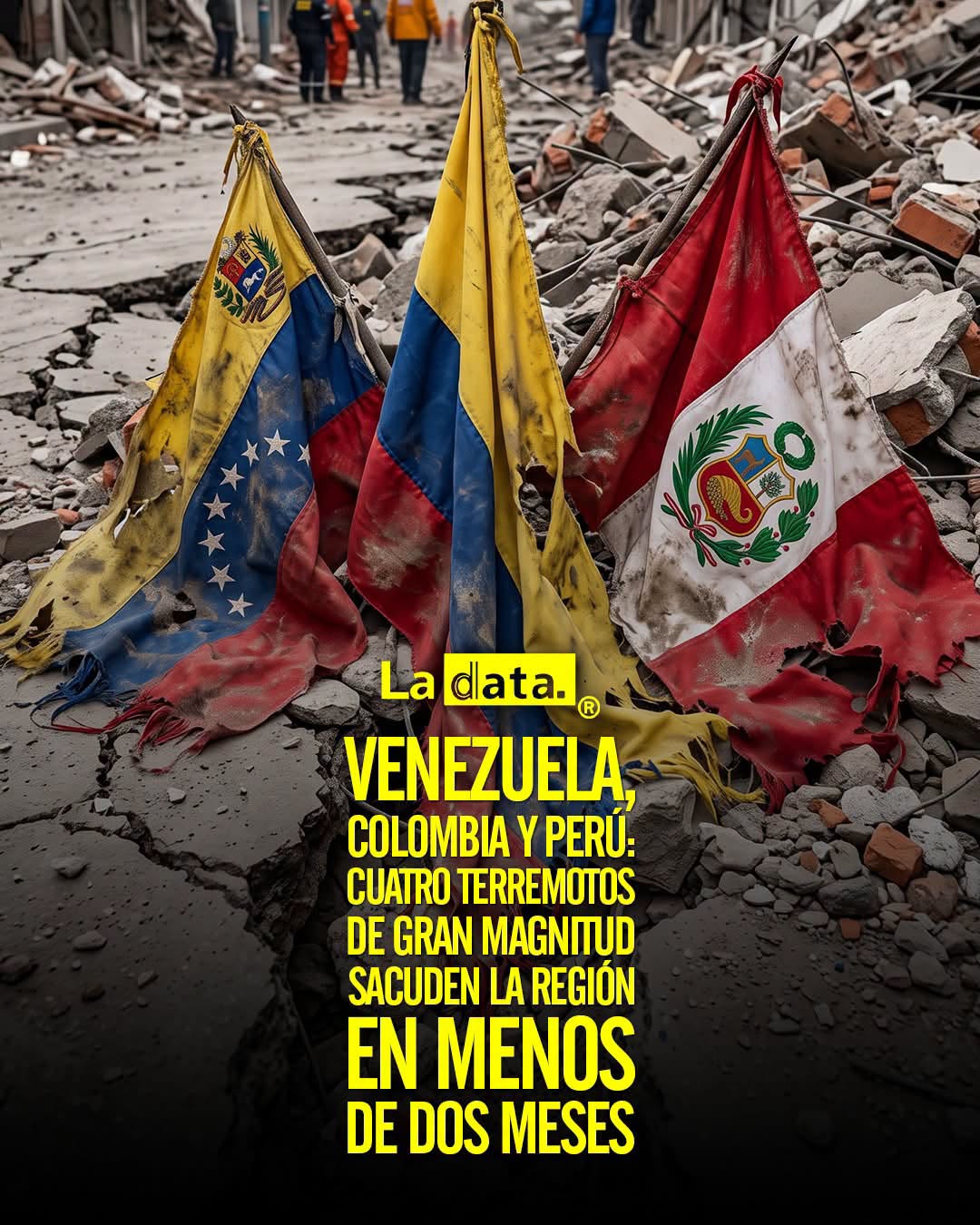@ladataec 👈 ‎ ‎#ladata #TendenciaPolítica #Sudamérica #Terremotos