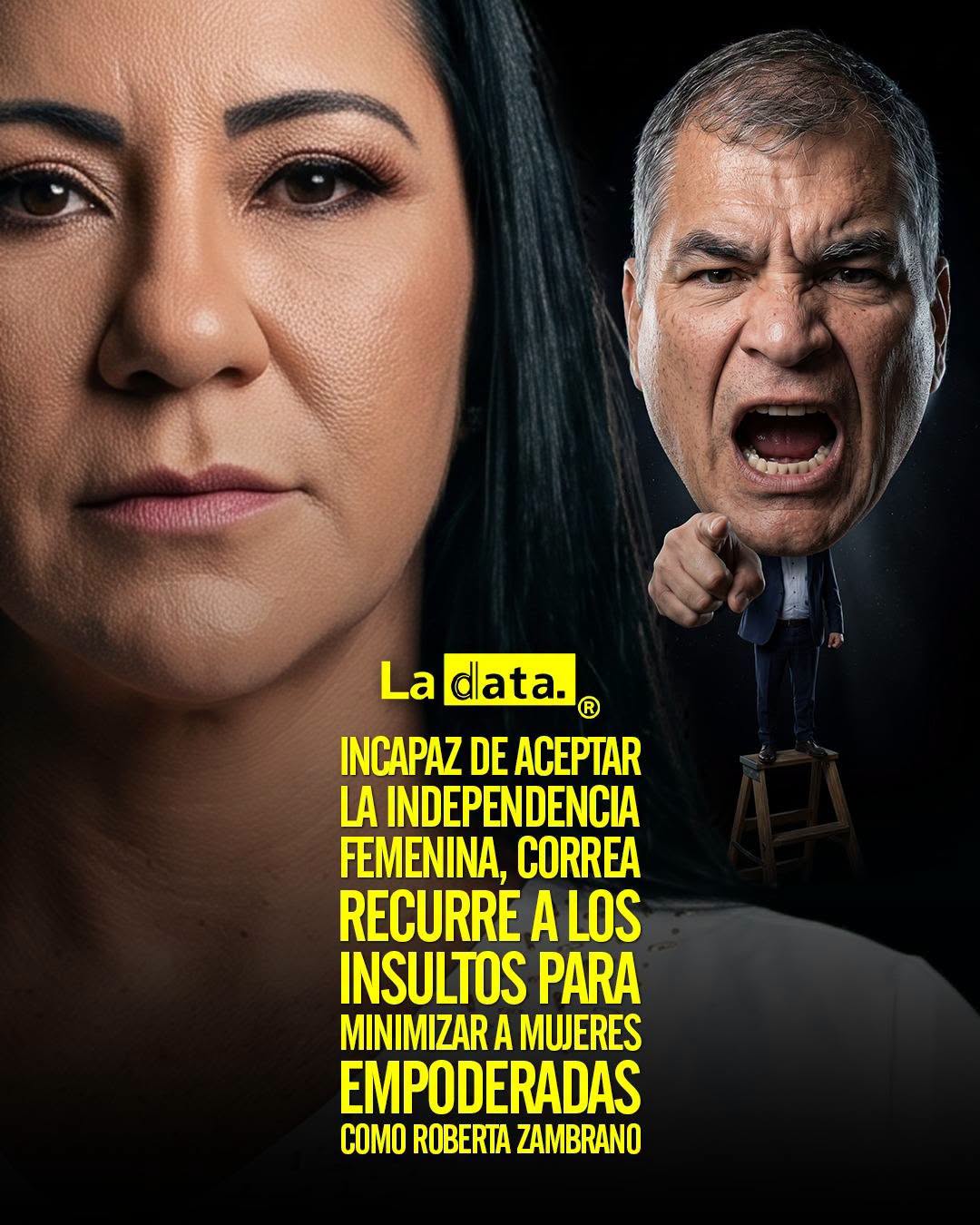 @ladataec 👈 ‎ ‎#ladata #TendenciaPolítica #RafaelCorrea #Prófugo