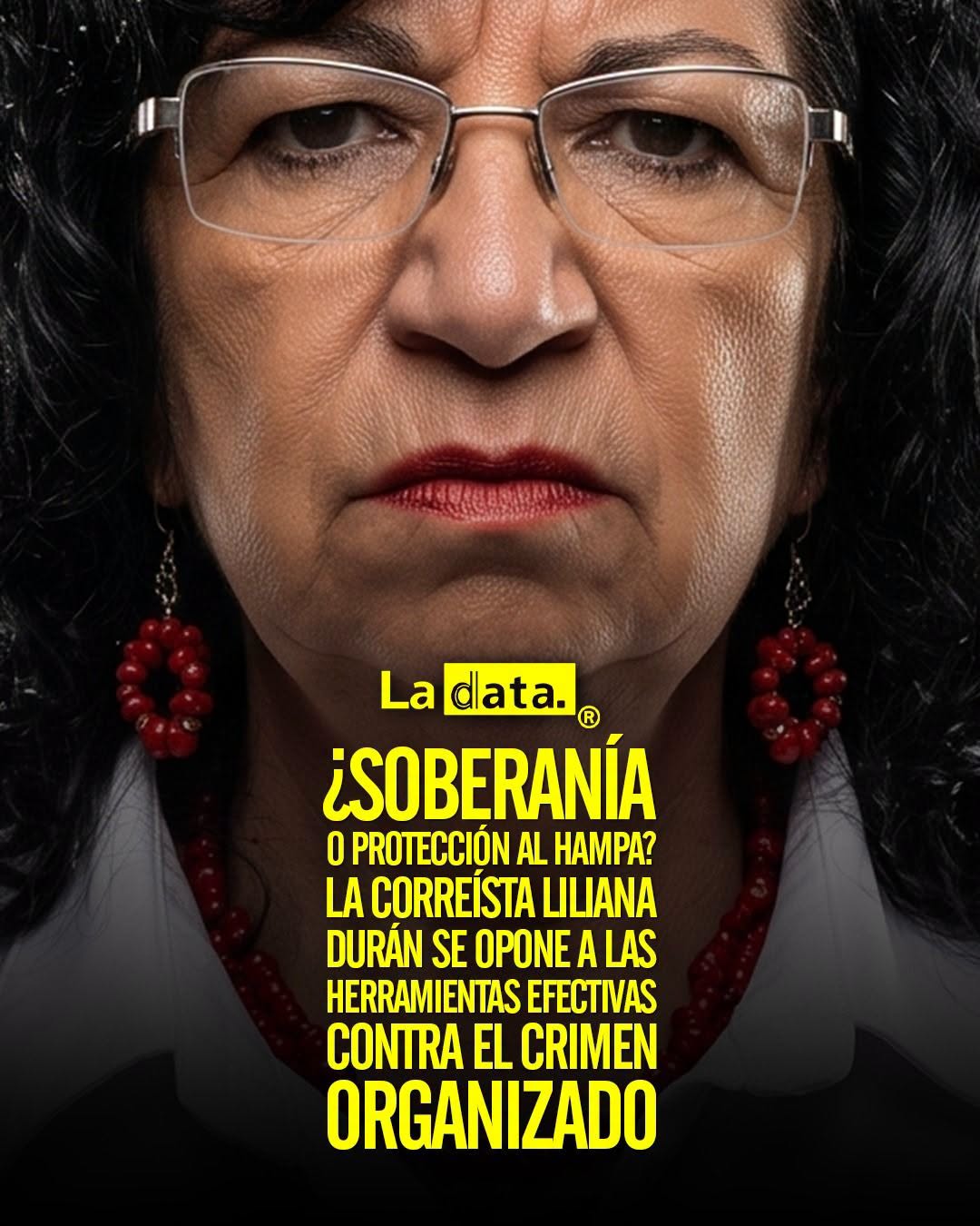 @ladataec 👈 ‎ ‎#ladata #TendenciaPolítica LilianaDurán #Correísmo