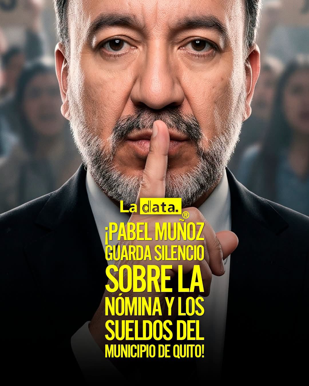 @ladataec👈 #ladata #TendenciaPolítica #PabelMuñoz #Quito #Transparencia