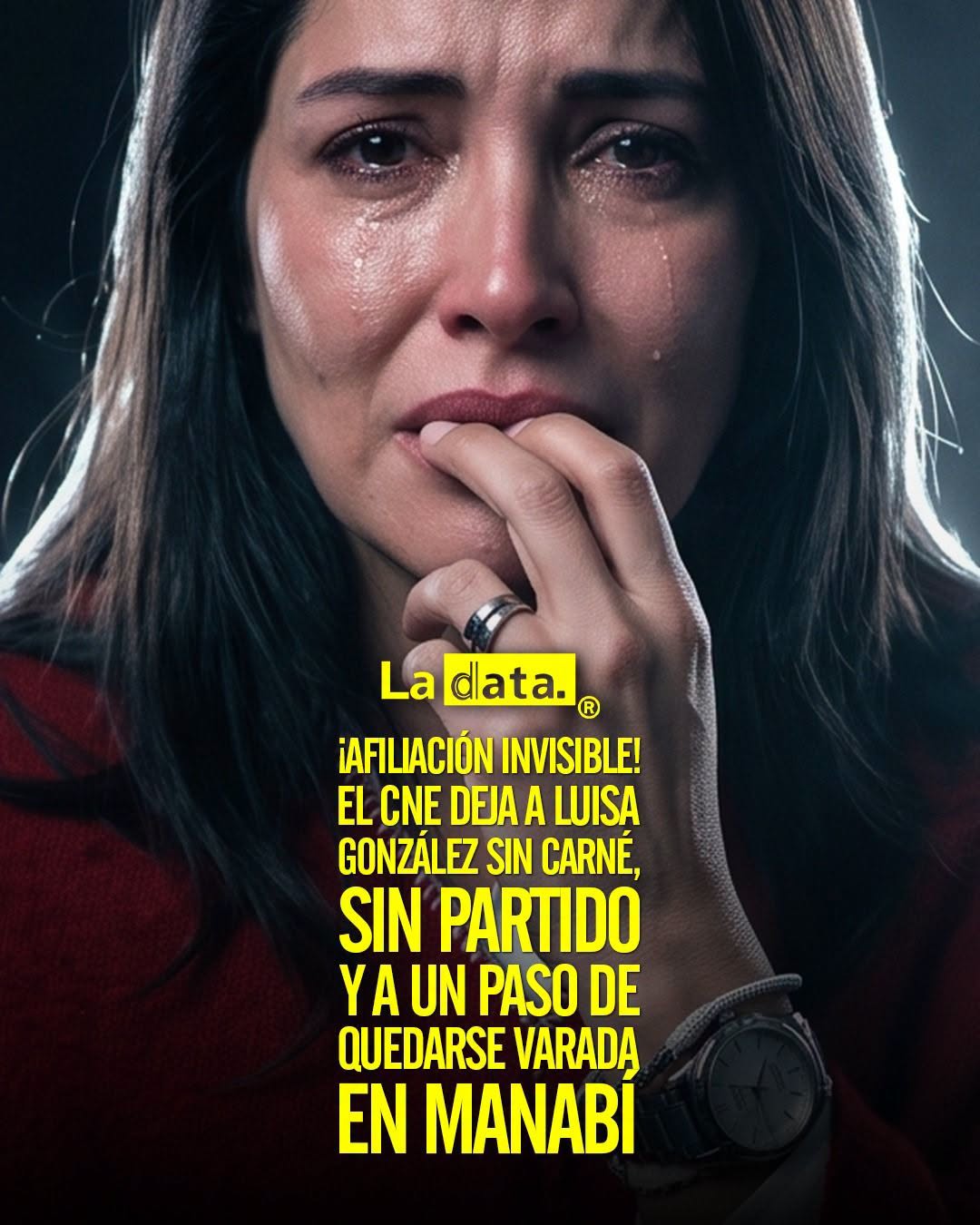 @ladataec 👈 #ladataec #tendenciapolitica #luisagonzalez #Pachakutik