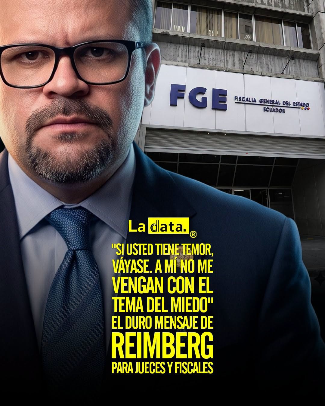 @ladataec 👈 #ladata #TendenciaPolítica #JohnReimberg #MinistroDelInterior