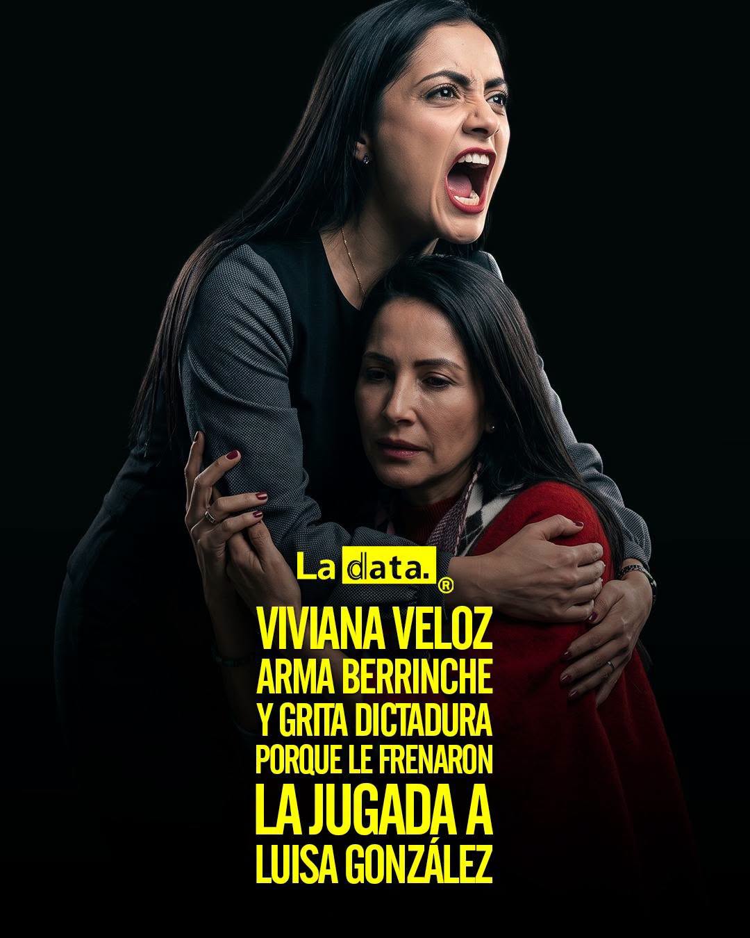 @ladataec 👈 #ladata #TendenciaPolítica #VivianaVeloz #LuisaGonzález*