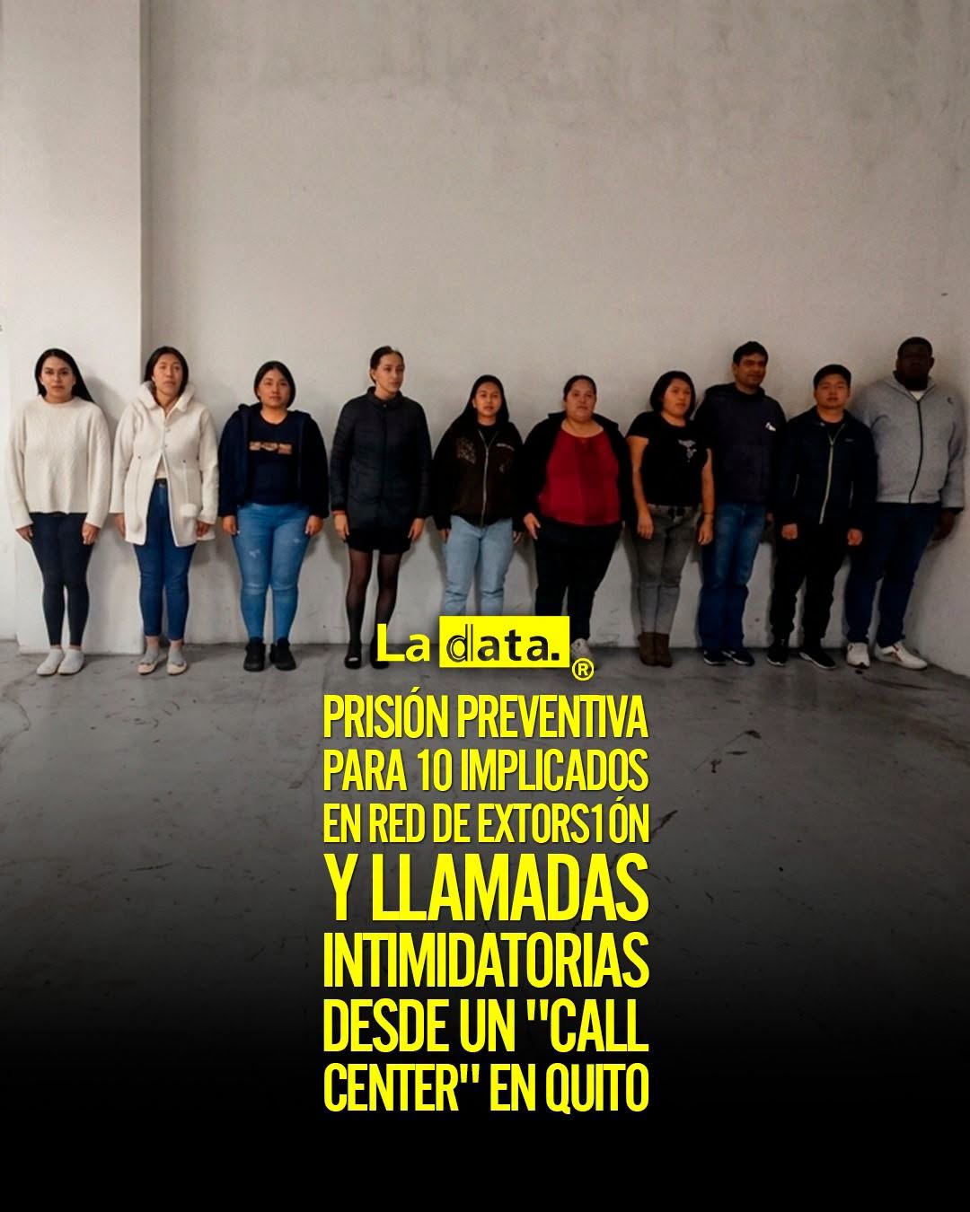@ladataec 👈 ‎ ‎#ladata #TendenciaPolítica #Fiscalía #PrisiónPreventiva