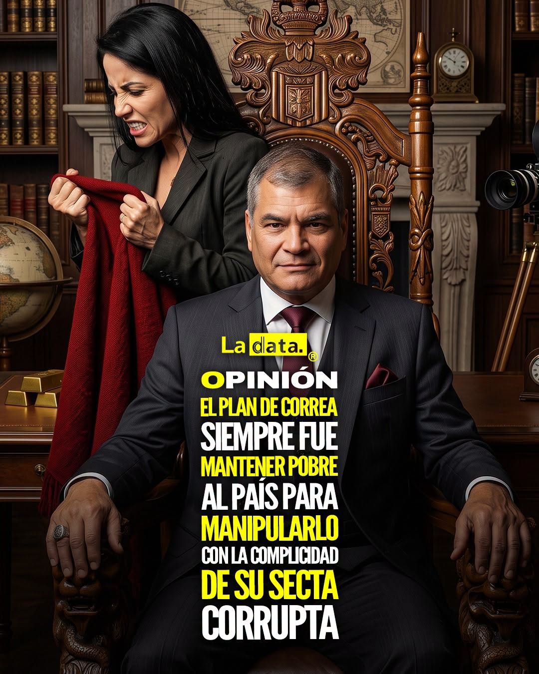 @ladataec 👈 ‎ ‎#ladata #TendenciaPolítica #RafaelCorrea #Secta