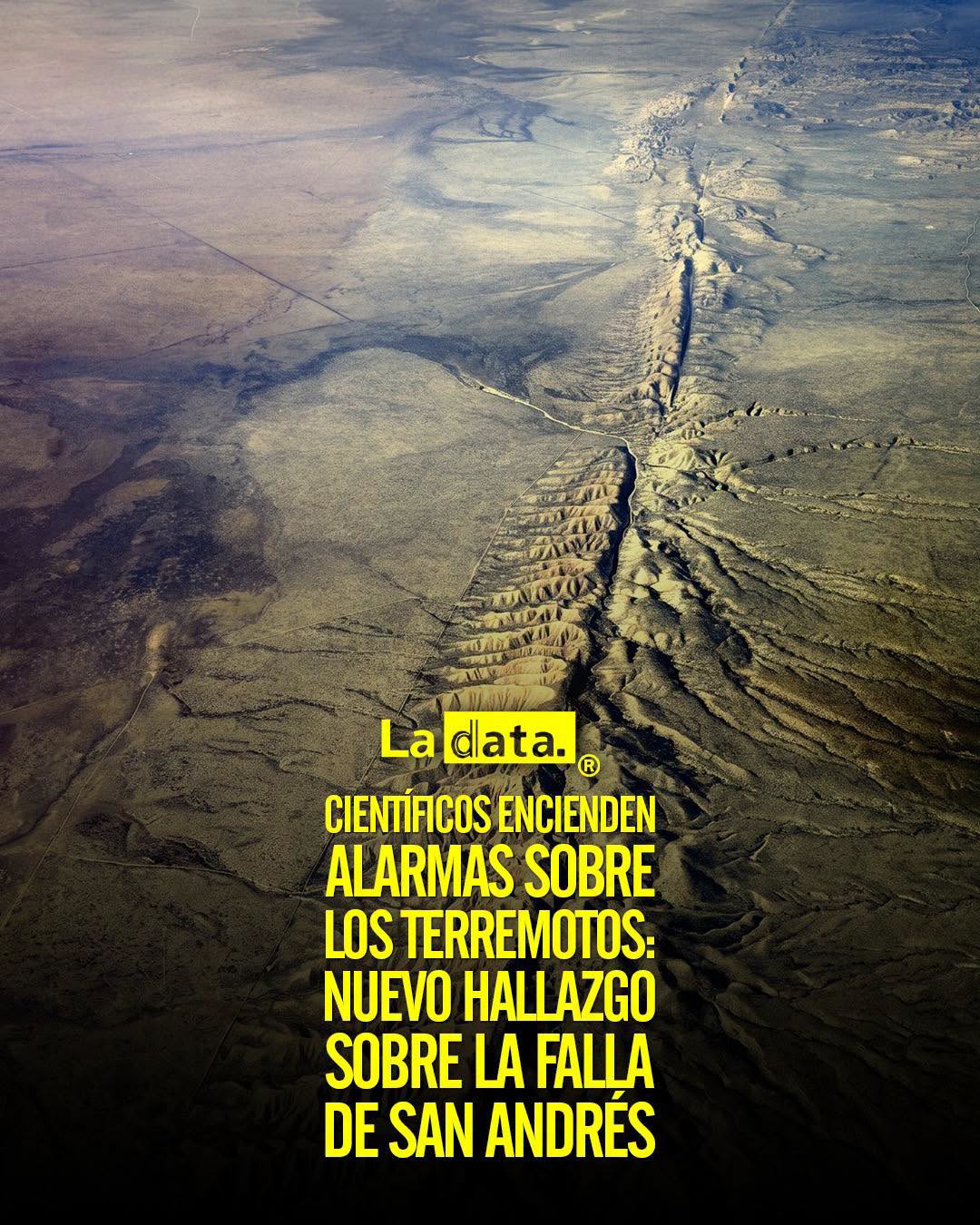 La Data 👈 #ladata #TendenciaPolítica #FallaDeSanAndrés  #Terremotos