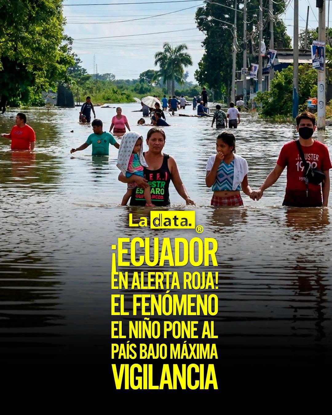 @ladataec👈 #ladata #TendenciaPolítica  #AlertaRoja #ElNiño