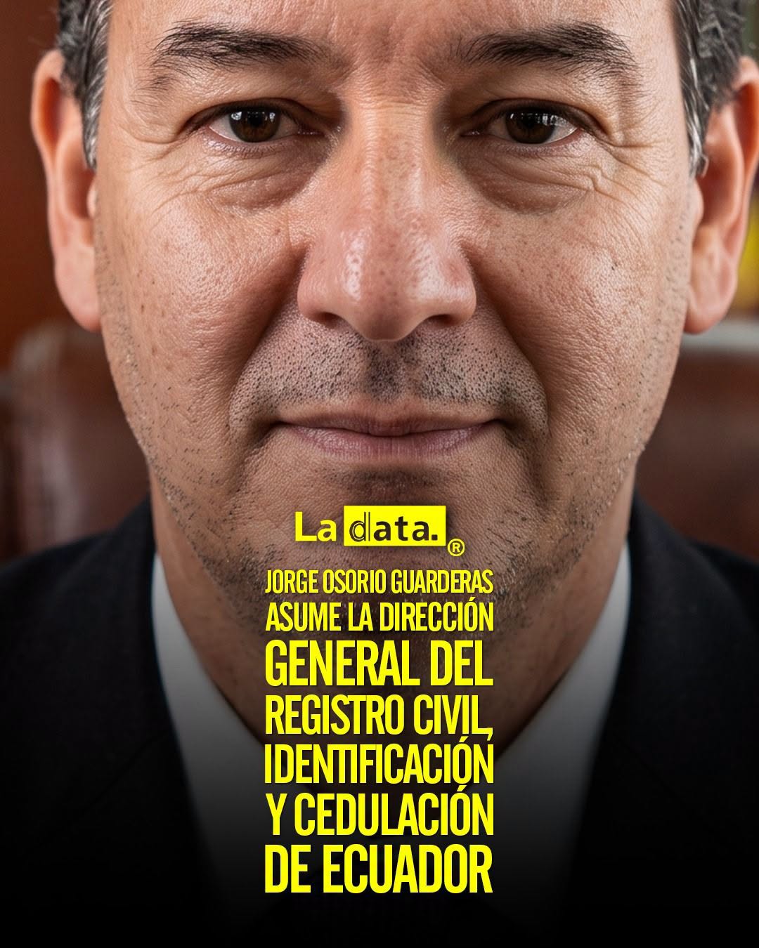 @ladataec 👈 ‎ ‎#ladata #TendenciaPolítica #RegistroCivil #JorgeOsorio