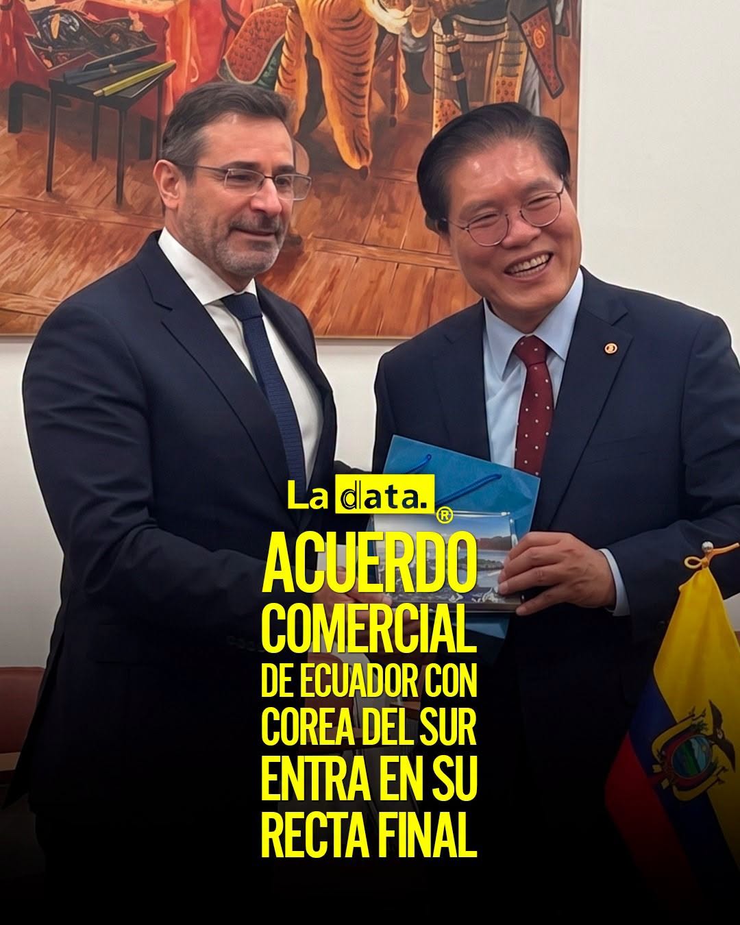 @ladataec👈 #LaData #TendenciaPolitica #Ecuador #Corea