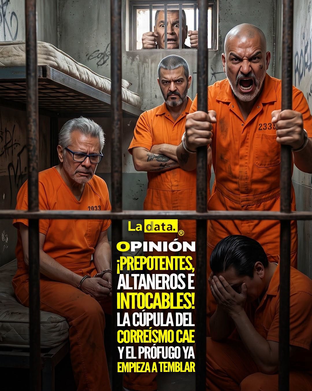 @ladataec 👈 ‎ ‎#ladata #TendenciaPolítica #Correísmo #Cárcel