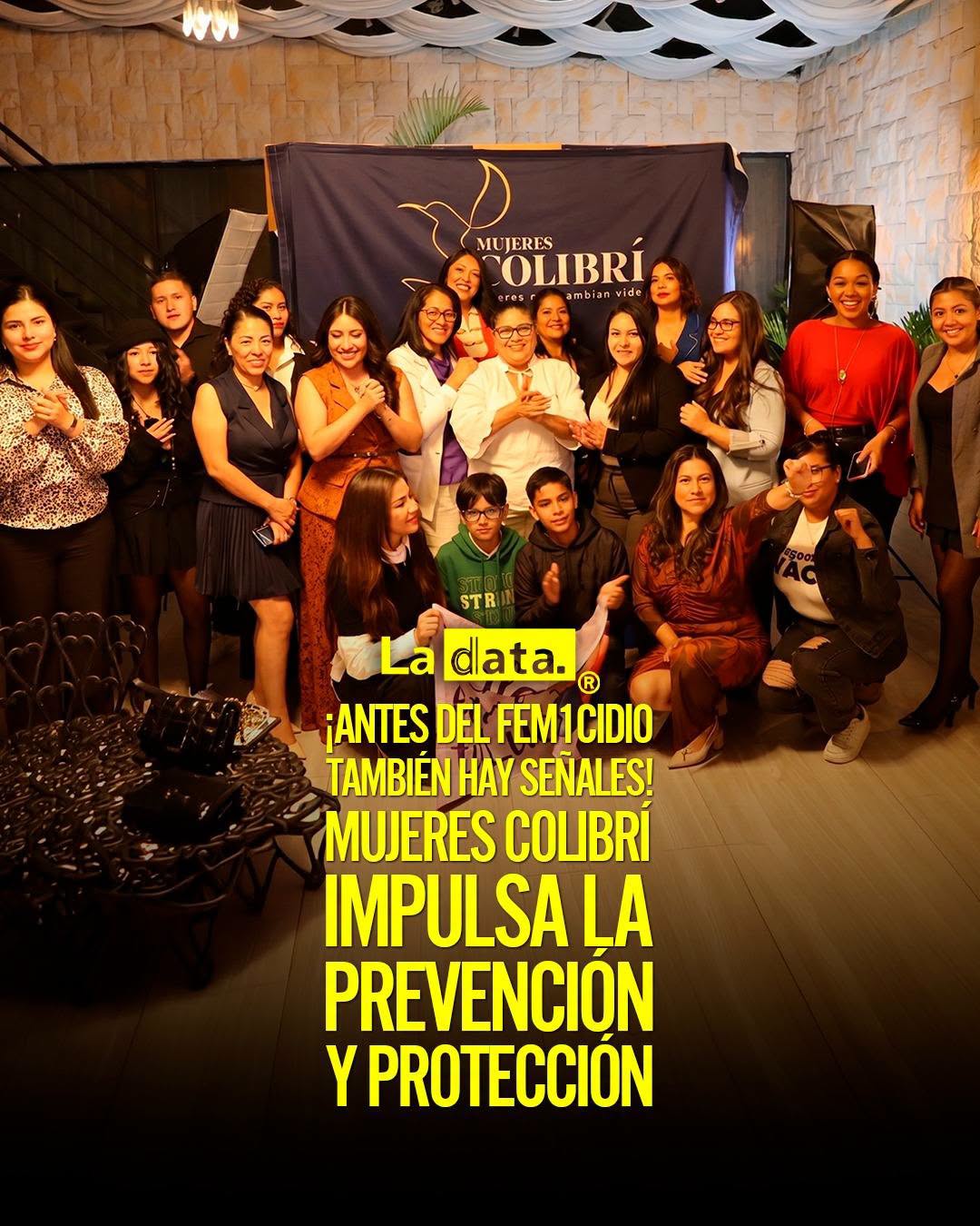 @ladataec #LaData #TendenciaPolítica #MujeresColibrí #Prevención