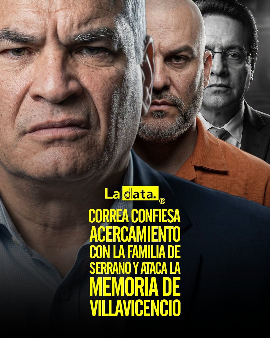 @ladataec 👈 #ladata #TendenciaPolítica #RafaelCorrea #JoséSerrano