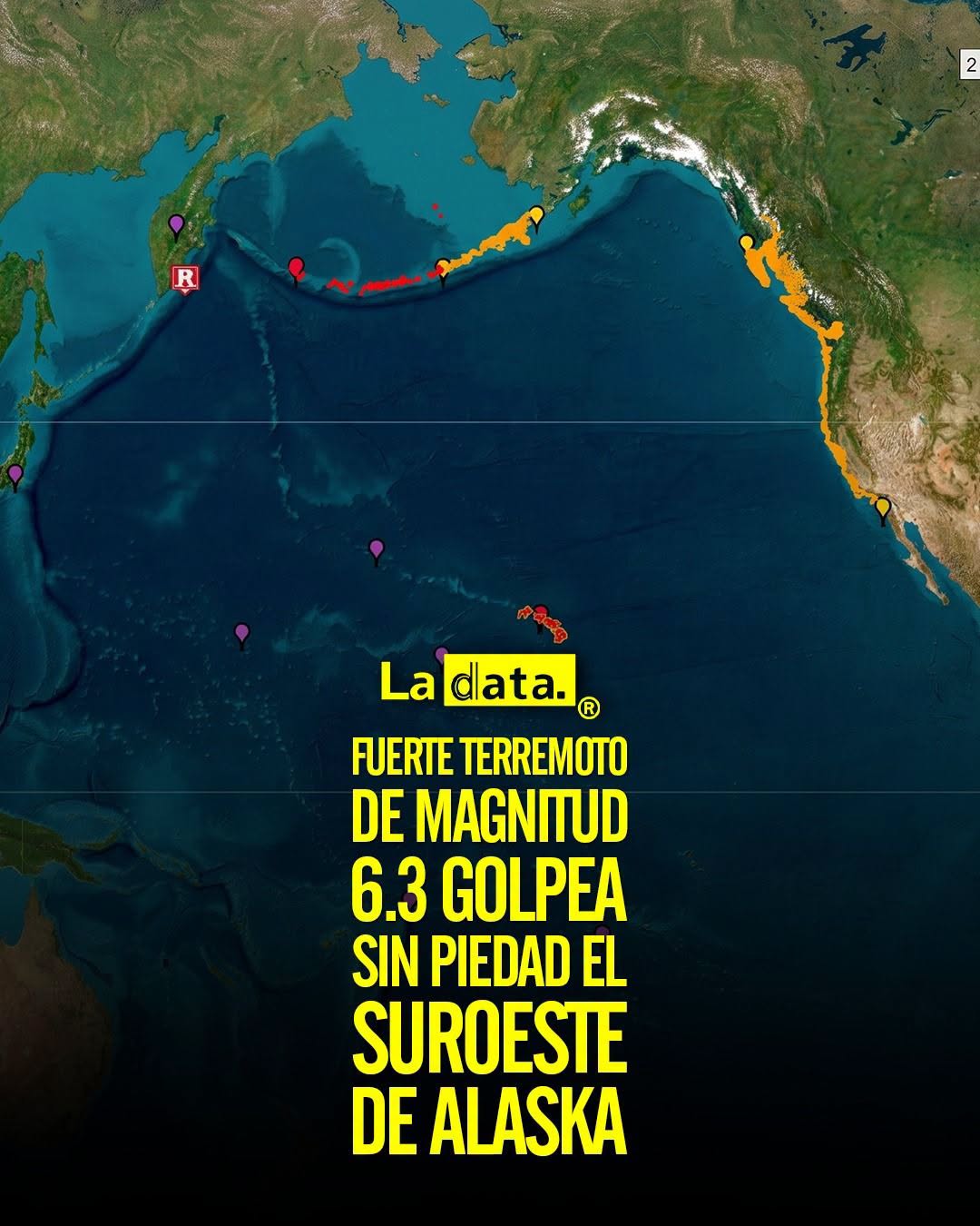 @ladataec 👈 #ladata #TendenciaPolítica #Terremoto #Alaska