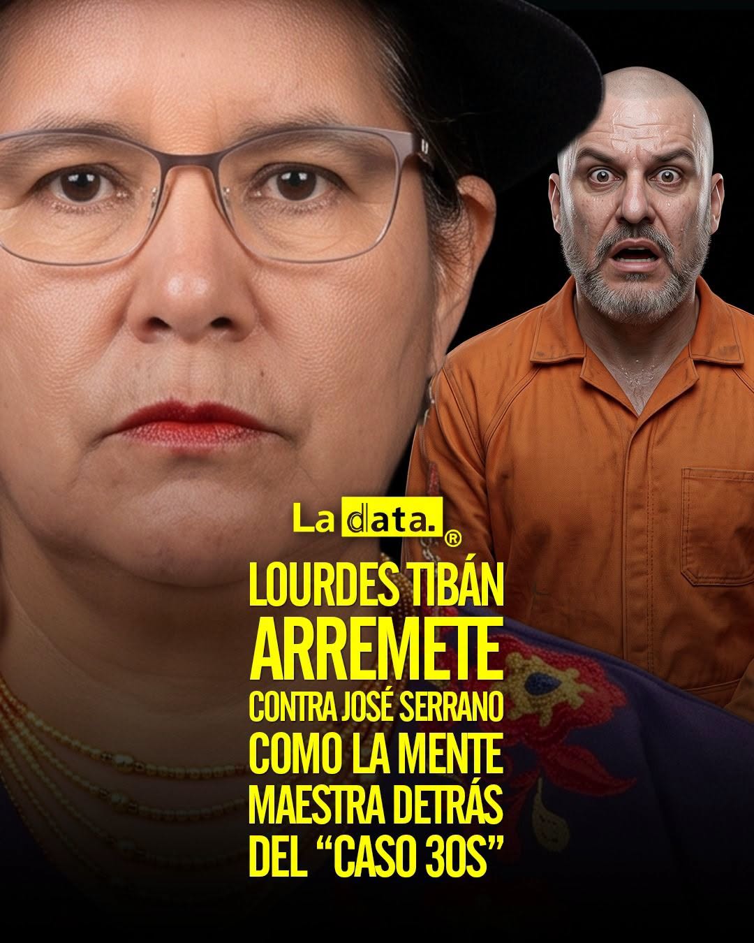 @ladataec 👈 #ladata #TendenciaPolítica #JoséSerrano #LourdesTibán