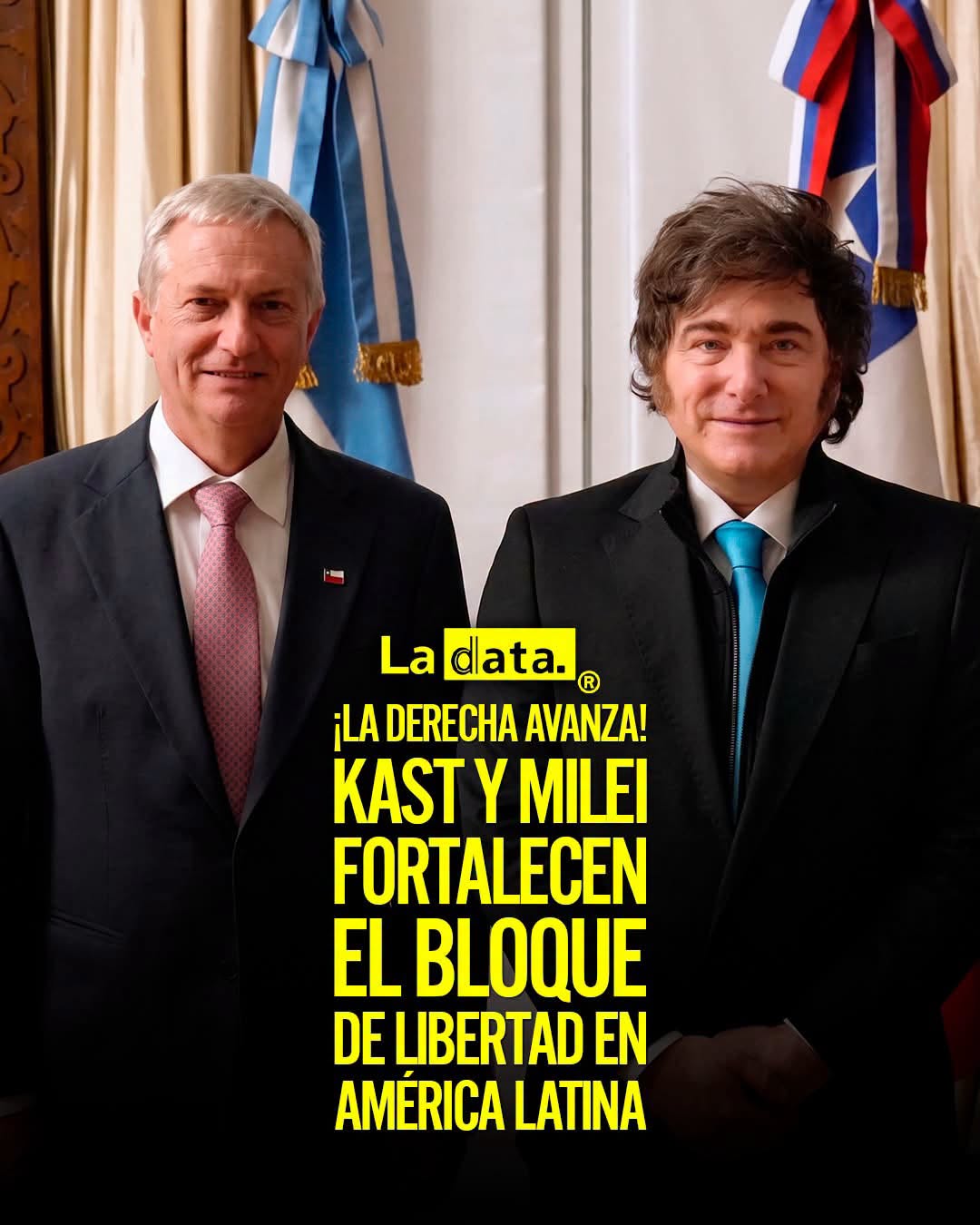 @ladataec👈 #LaData #TendenciaPolitica #Chile #Argentina #Kast