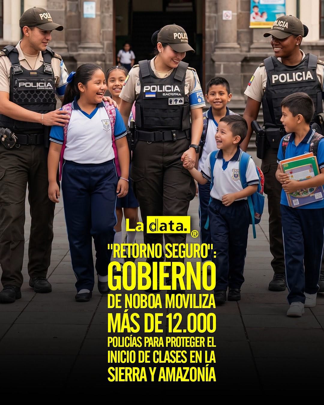 @ladataec 👈 ‎ ‎#ladata #TendenciaPolítica #RegresoAClases #DanielNoboa