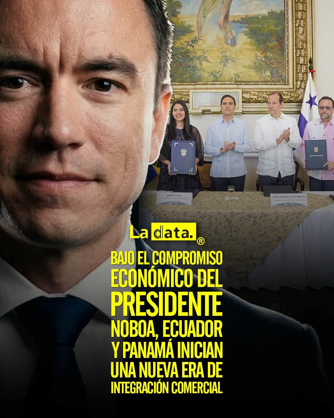 @ladataec 👈 ‎ ‎#ladata #TendenciaPolítica #Ecuador #Panamá