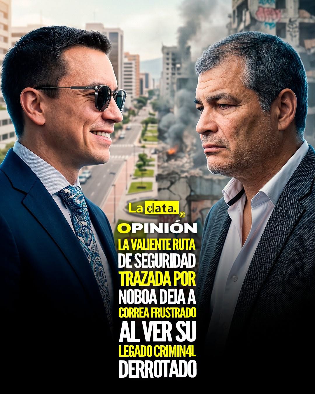 @ladataec 👈 ‎ ‎#ladata #TendenciaPolítica #RafaelCorrea #Corrupción