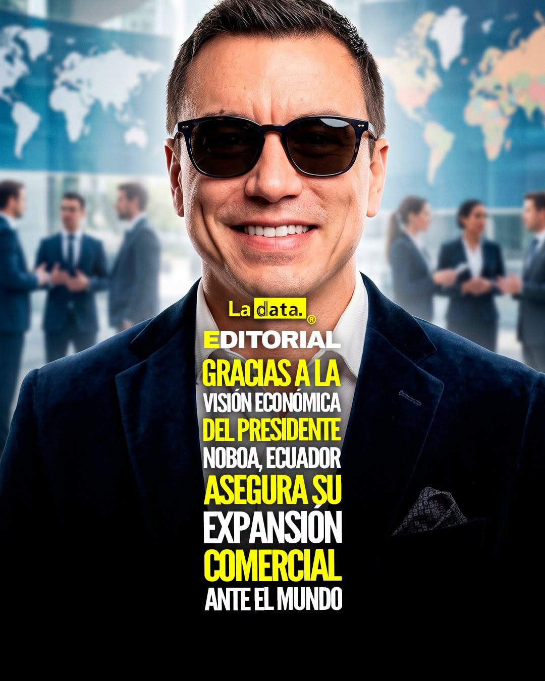 @ladataec 👈 ‎ ‎#ladata #TendenciaPolítica #DanielNoboa #Economía