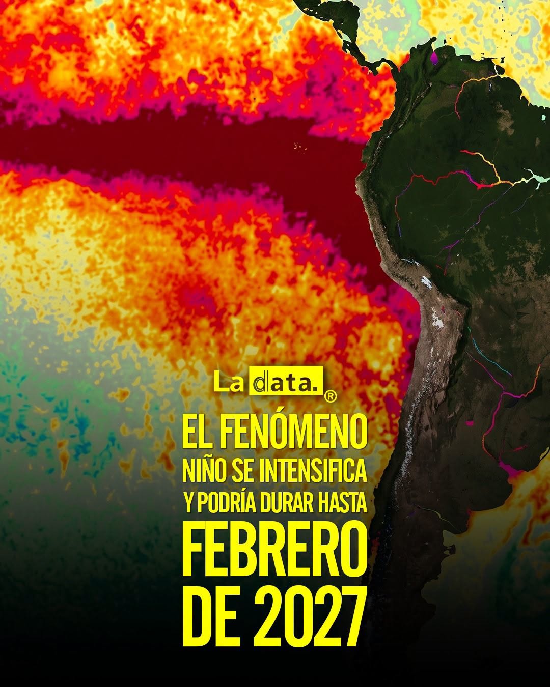 @ladataec👈 #LaData #TendenciaPolítica #Niño #Riesgos