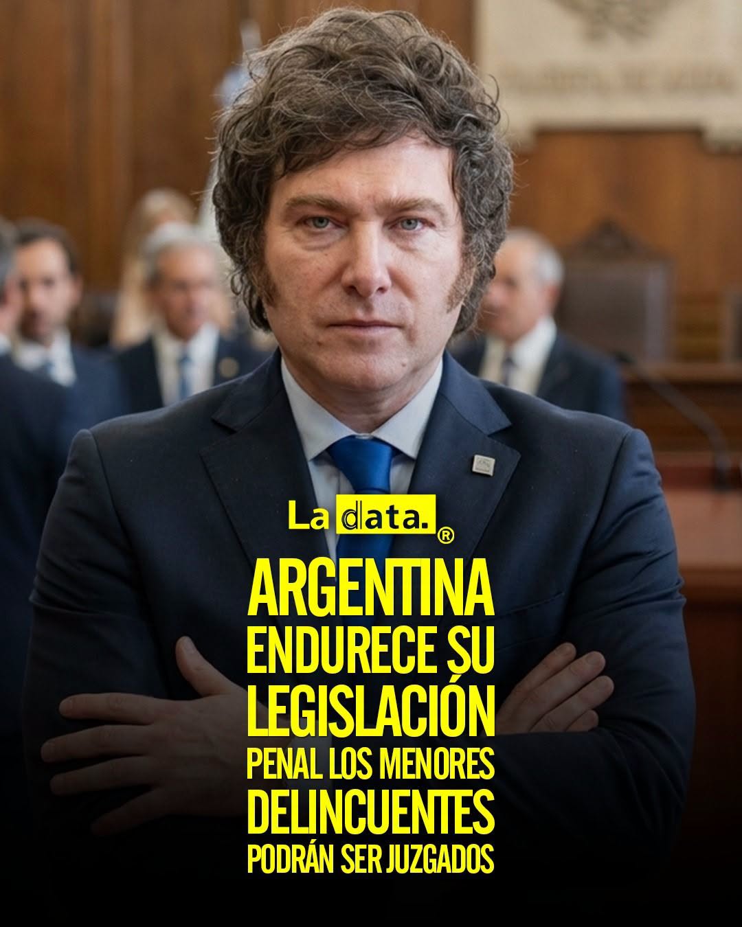 @ladataec👈 #LaData #TendenciaPolitica #Milei #Justicia
