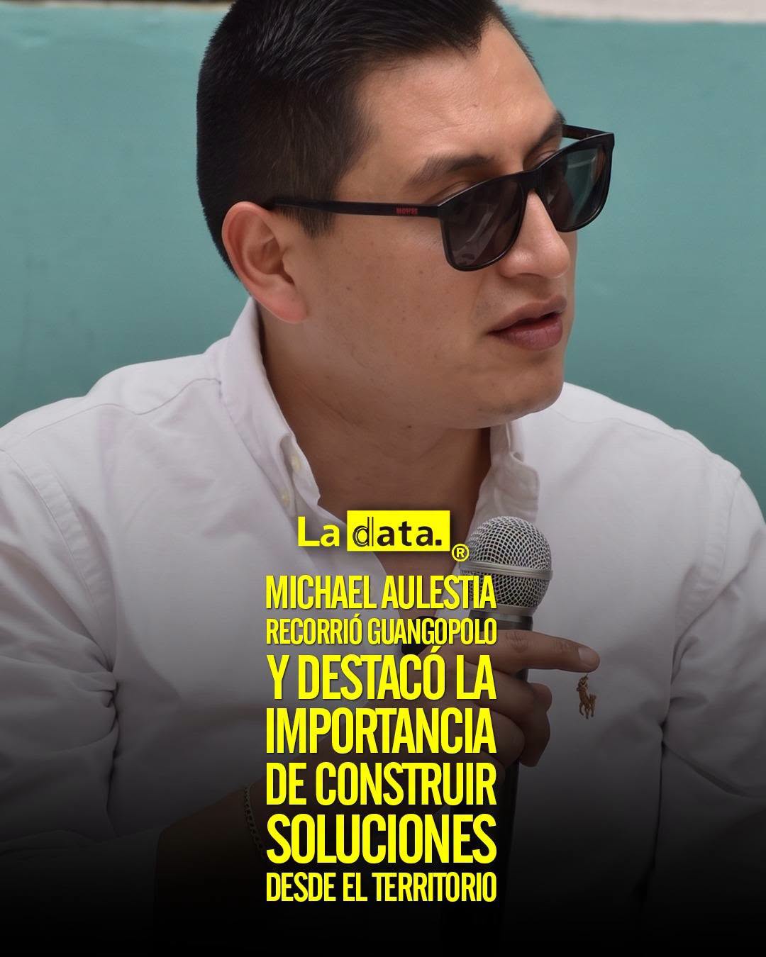 @ladataec 👈 ‎ ‎#ladata #TendenciaPolítica #MichaelAulestia #Quito