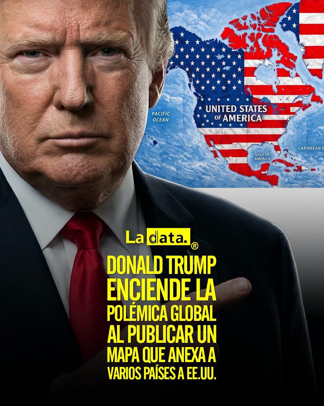 @ladataec 👈 #ladata #TendenciaPolítica #EstadosUnidos #DonaldTrump