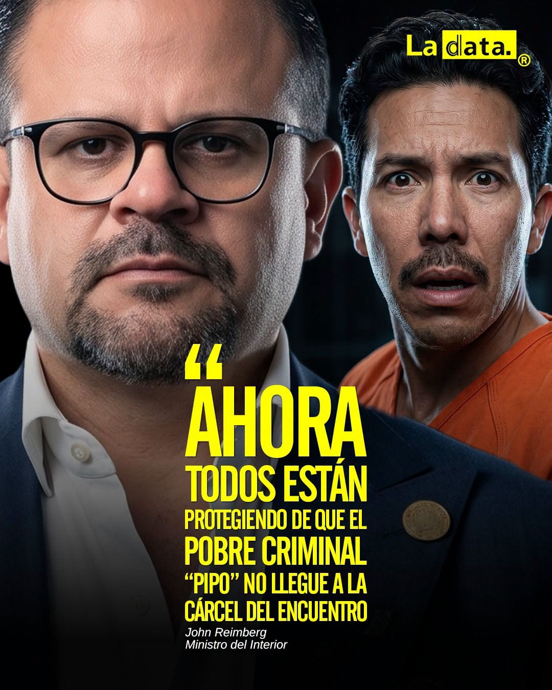 @ladataec  #ladata #TendenciaPolítica #MinistroDelInterior #JohnReimberg