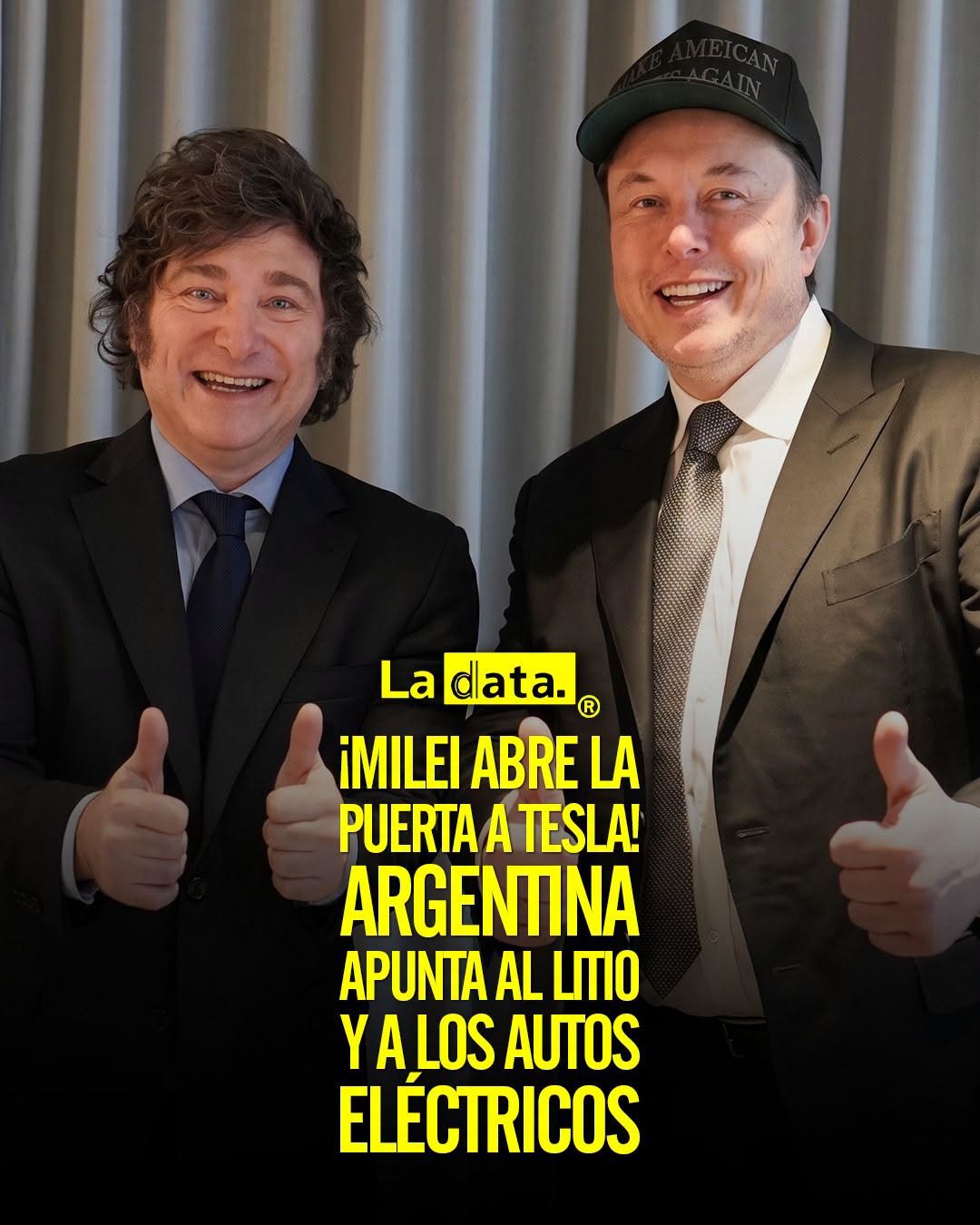 @ladataec👈 #ladata #TendenciaPolítica #Tesla #Argentina