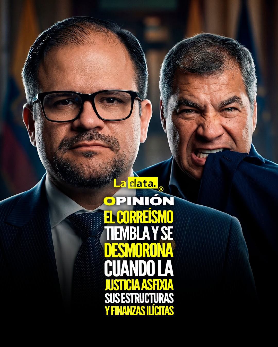 @ladataec 👈 ‎ ‎#ladata #TendenciaPolítica #RafaelCorrea #Corrupción