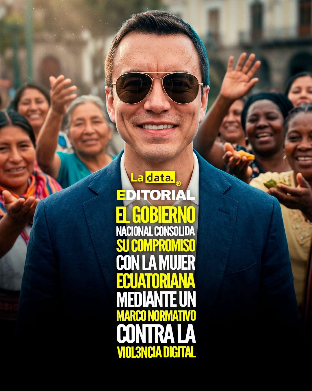 @ladataec 👈 ‎ ‎#ladata #TendenciaPolítica #DanielNoboa #GobiernoNacional