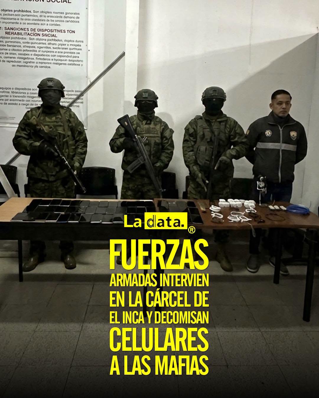 @ladataec 👈 #ladata #TendenciaPolítica #FuerzasArmadas #Carceles