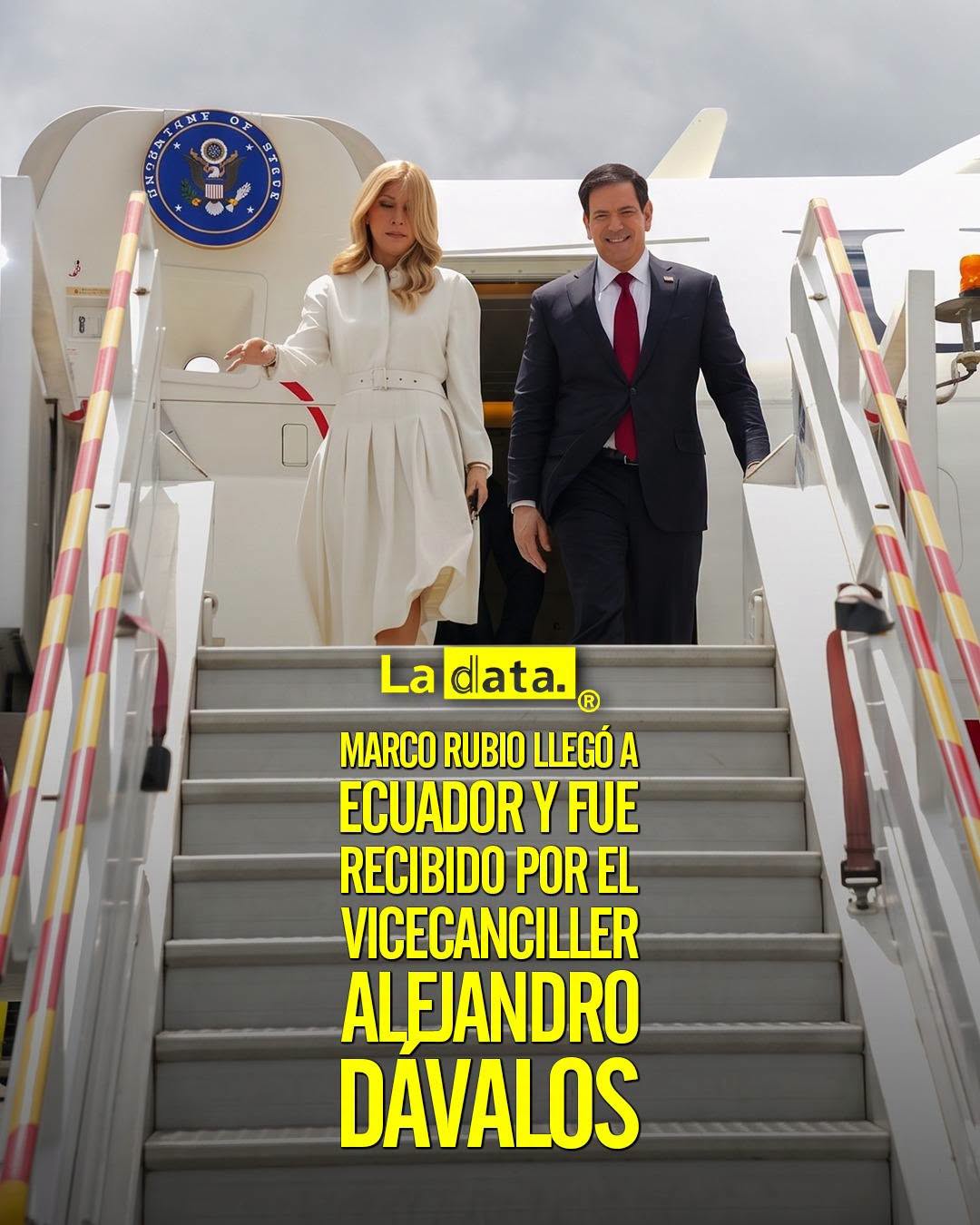 La Data ® #LaData #TendenciaPolitica #MarcoRubio #DanielNoboa