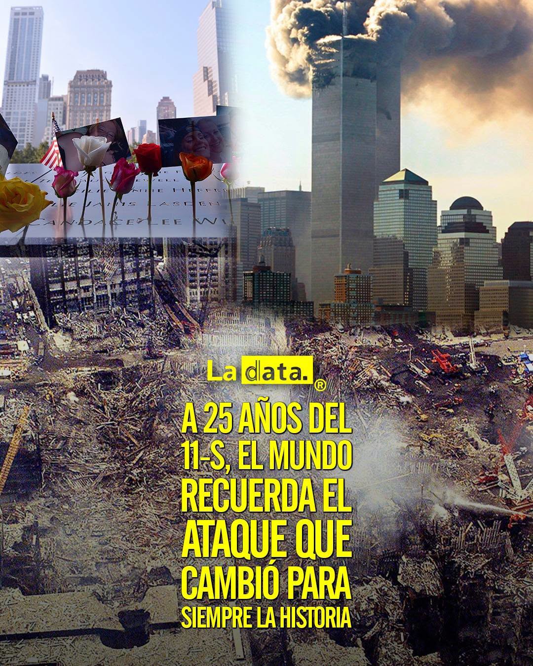@ladataec 👈 #ladata #TendenciaPolítica #11S #TorresGemelas
