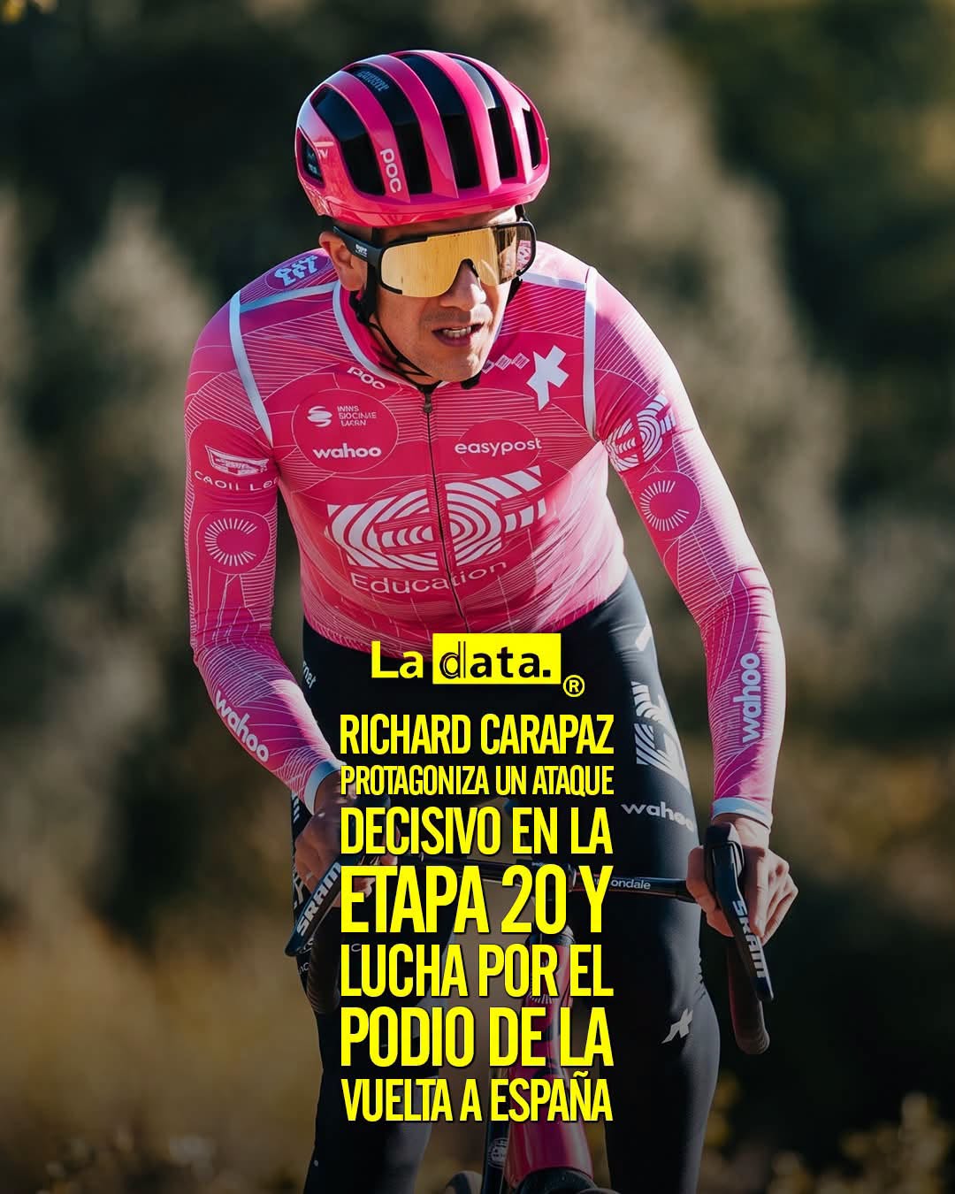 @ladataec 👈 ‎ ‎#ladata #TendenciaPolítica #RichardCarapaz #España