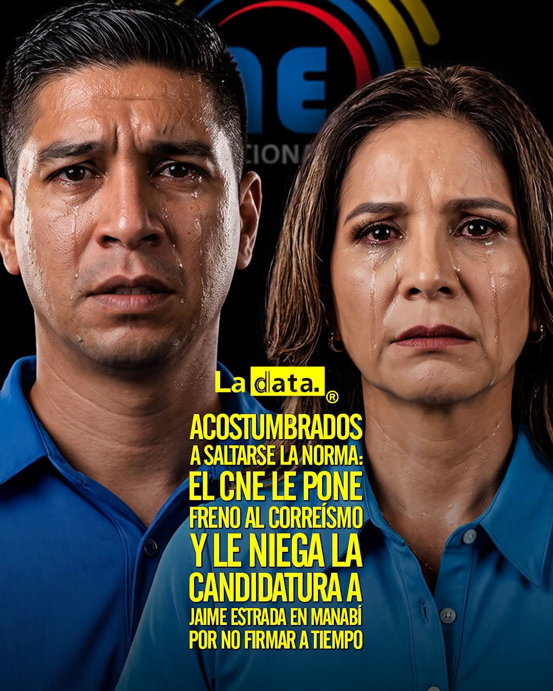 @ladataec 👈 ‎ ‎#ladata #TendenciaPolítica #CNE #Correísmo