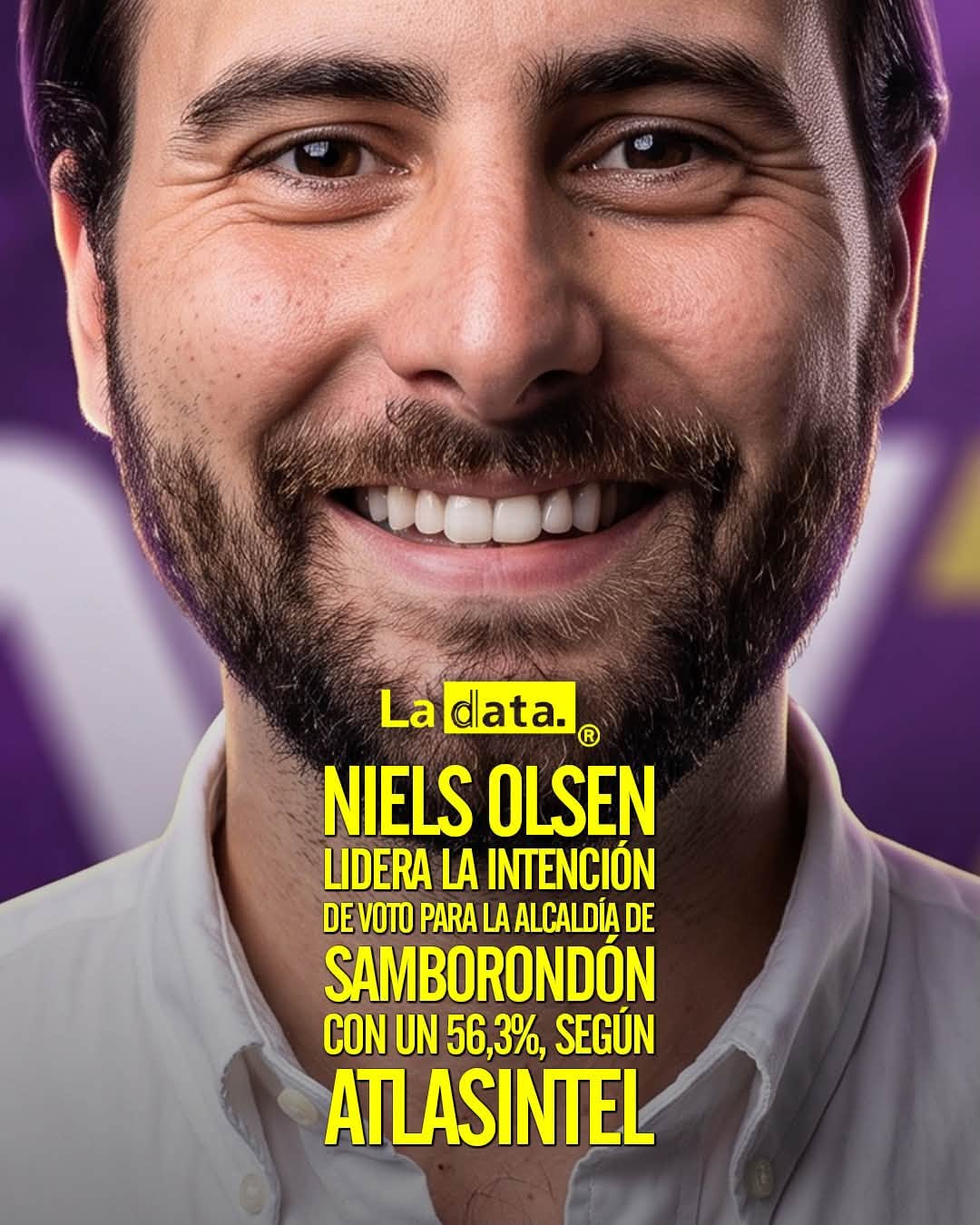 @ladataec 👈 ‎ ‎#ladata #TendenciaPolítica #NielsOlsen #Samborondón