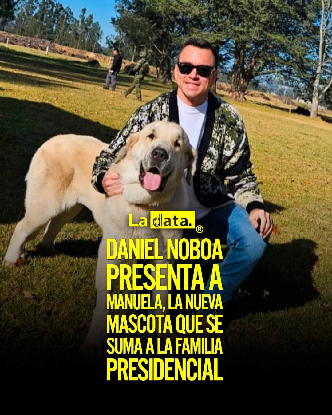 @ladataec 👈 ‎ ‎#ladata #TendenciaPolítica #DanielNoboa #Cayambe