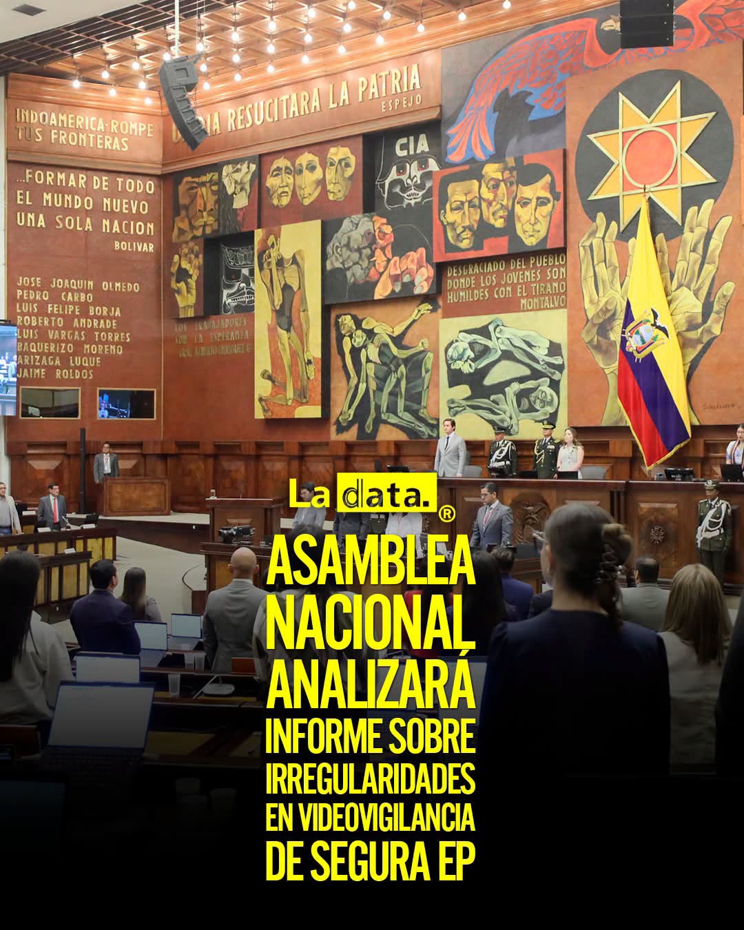 @ladata👈 #LaData #TendenciaPolítica #Asamblea #SeguraEP
