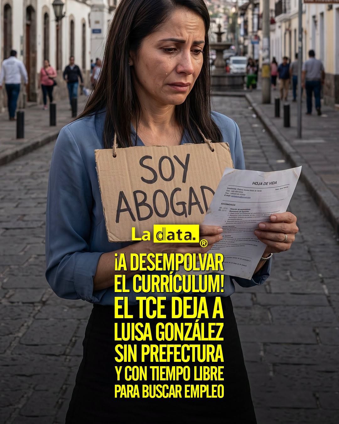 @ladataec 👈 #ladataec #tendenciapolitica #luisagonzalez
