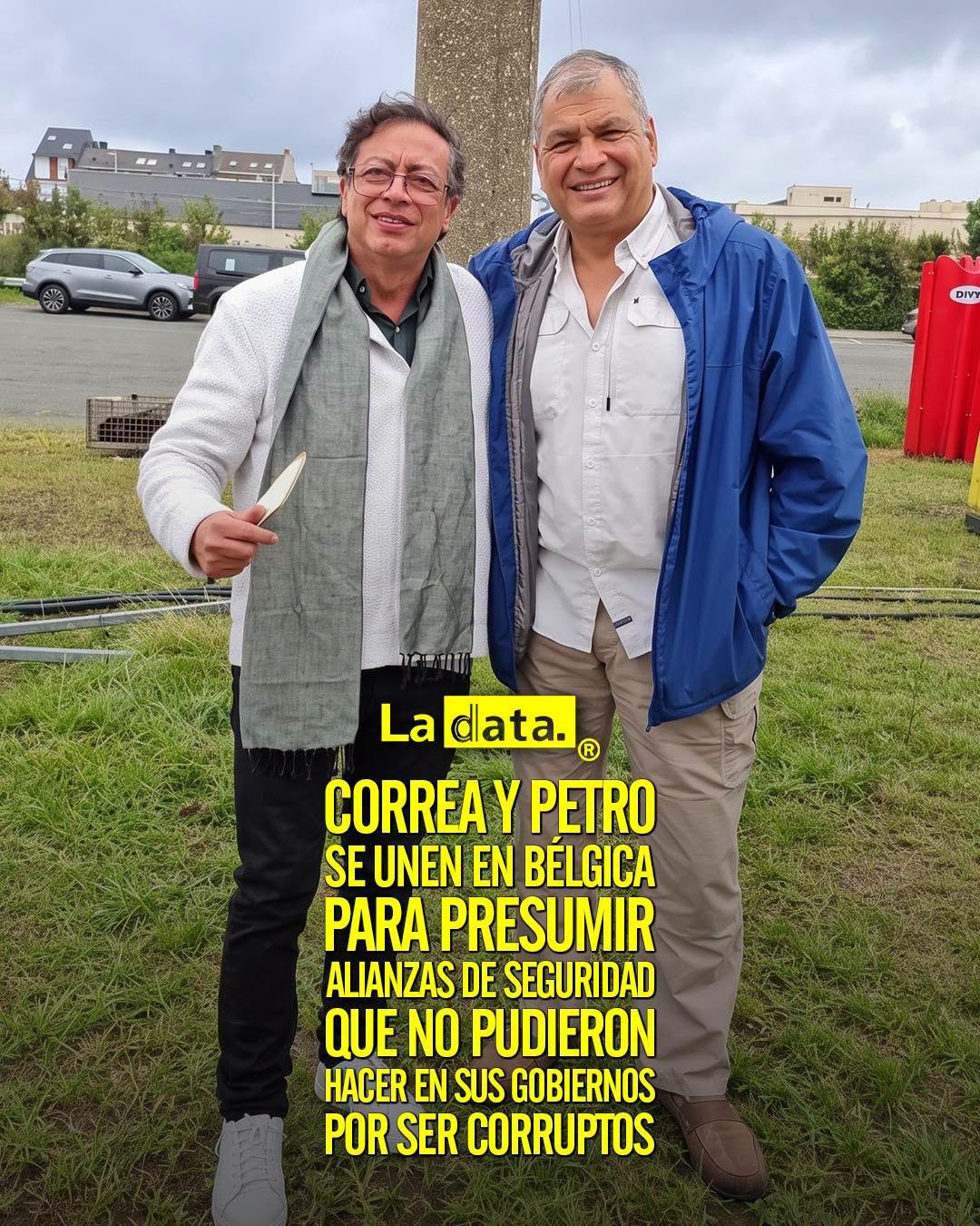 @ladataec 👈 ‎ ‎#ladata #TendenciaPolítica #GustavoPetro #RafaelCorrea