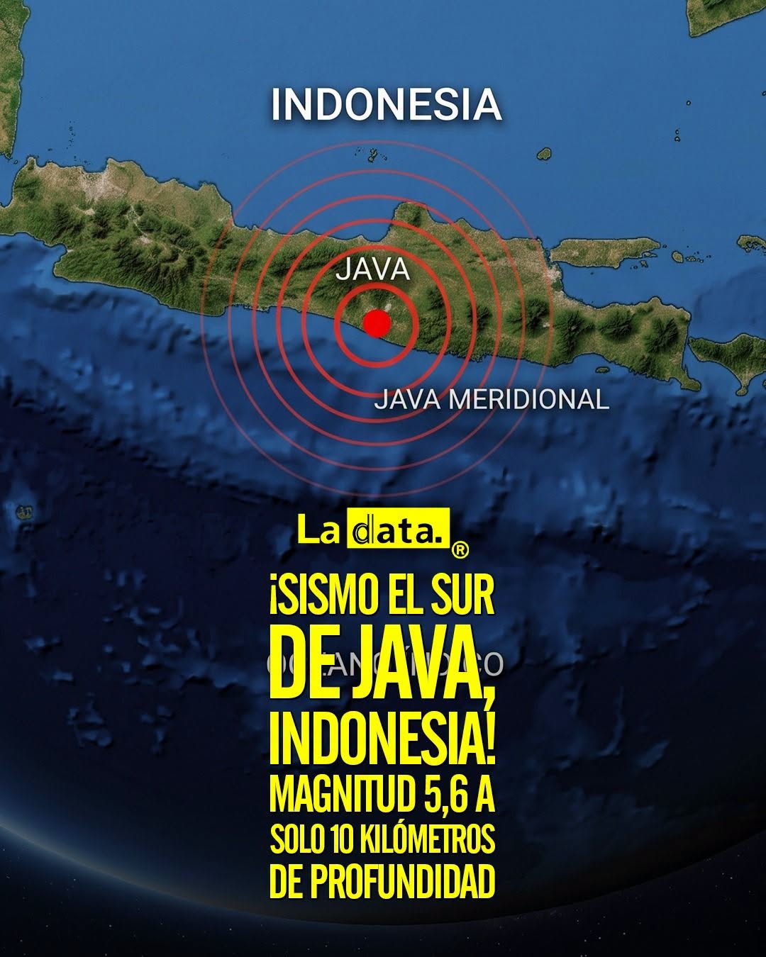 @ladataec #ladata #TendenciaPolítica #Sismo #Indonesia