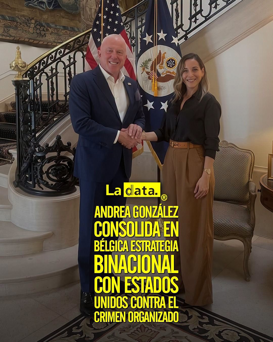 @ladataec 👈 ‎ ‎#ladata #TendenciaPolítica #AndreaGonzález #EstadosUnidos
