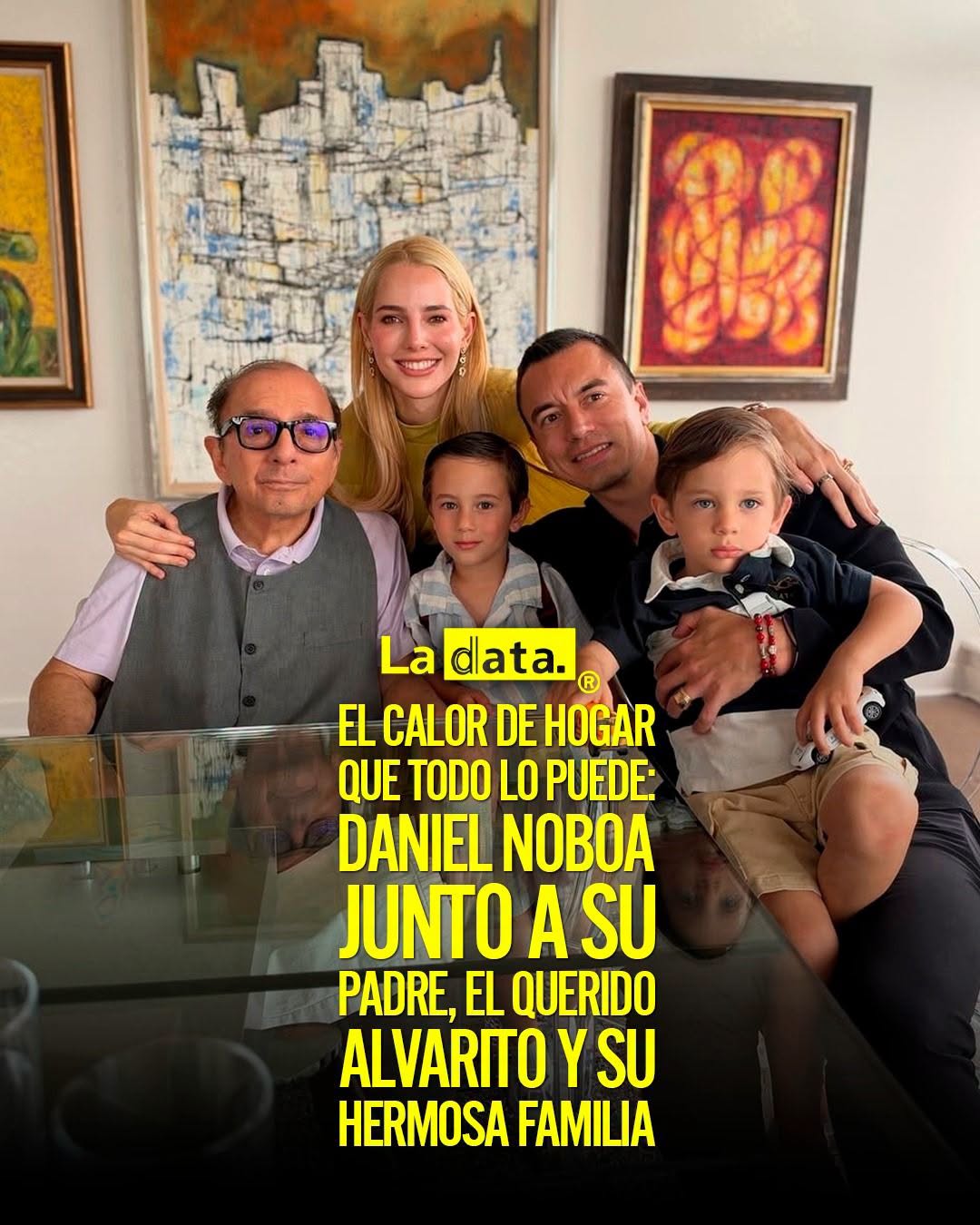 @ladataec👈 #LaData #TendenciaPolítica #DanielNoboa #LaviniaValbonesi #AlvaroNoboa