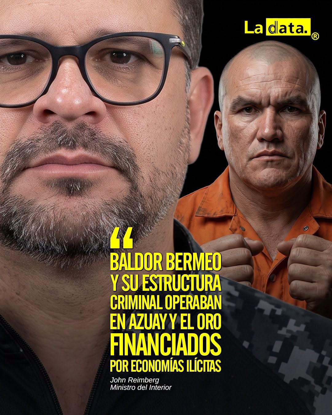 @ladataec 👈 ‎ ‎#ladata #TendenciaPolítica #JohnReimberg #Entrevista