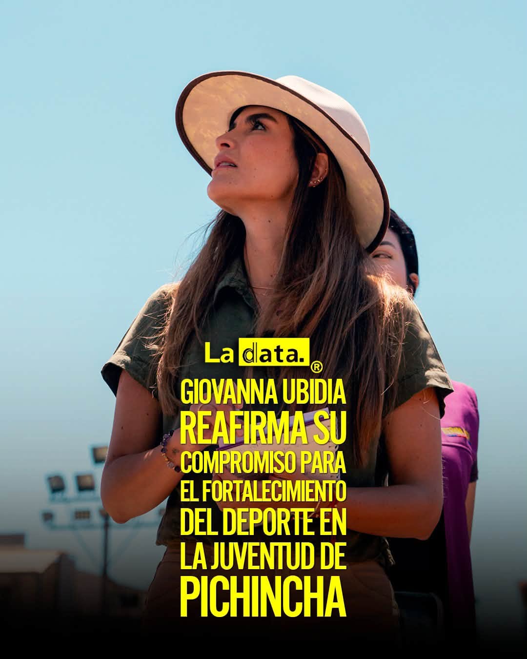 @ladataec 👈 ‎ ‎#ladata #TendenciaPolítica #GiovannaUbidia #Pichincha