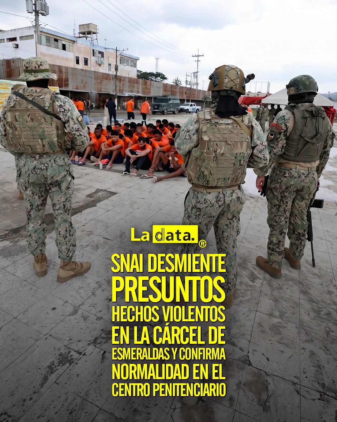 @ladataec 👈 ‎ ‎#ladata #TendenciaPolítica #SNAI #Esmeraldas